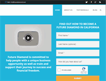 Tablet Screenshot of futurediamond.com